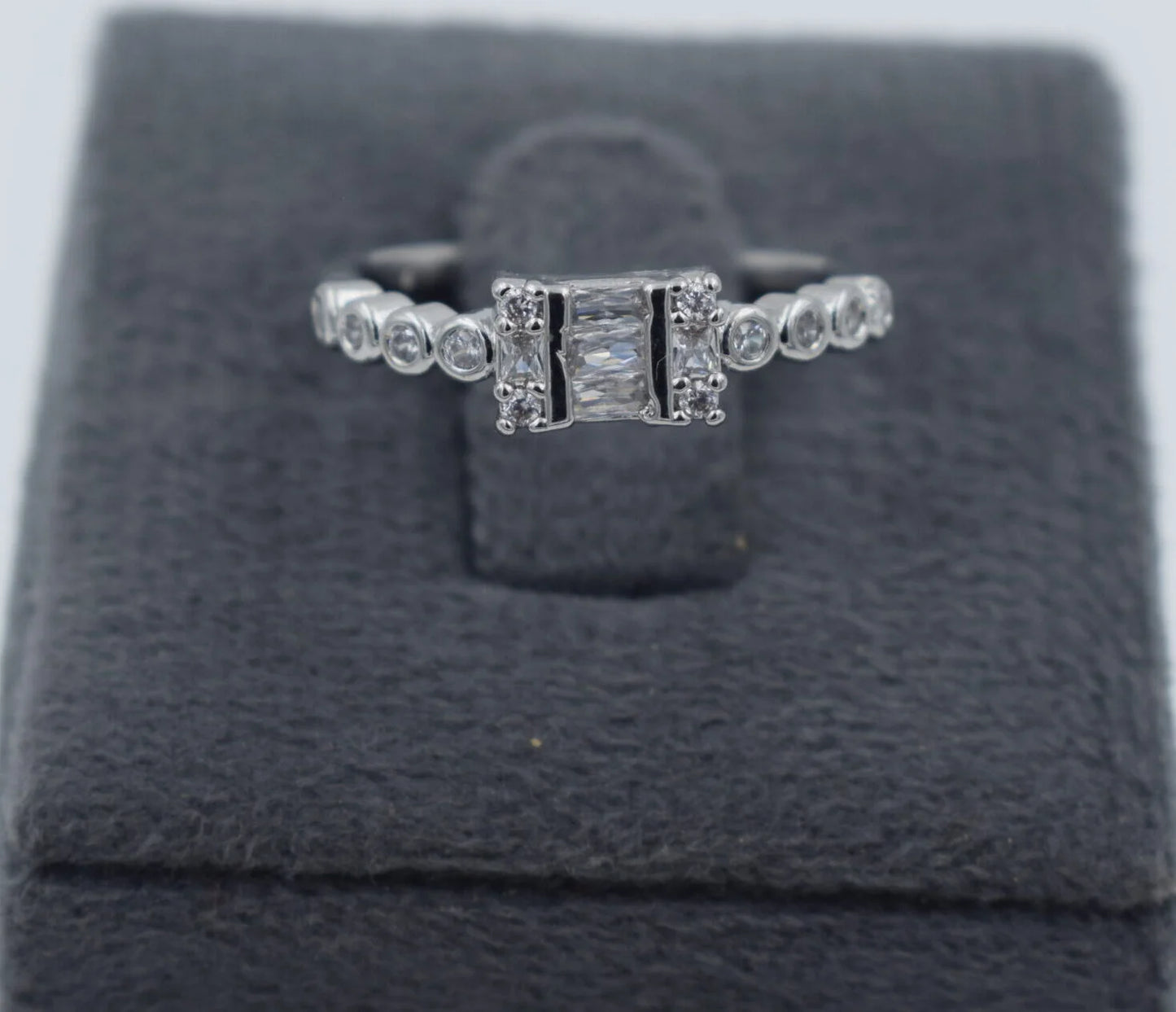 The captivating ring, radiating pure romance and sophistication